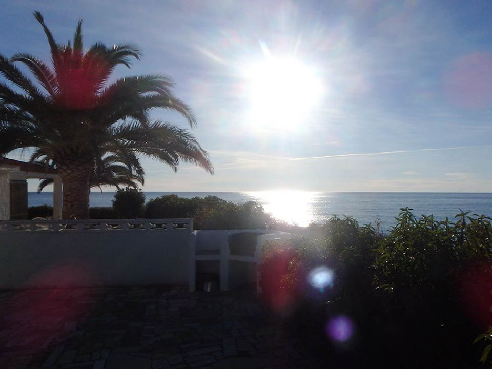 Sonne Satt Strandhaus Spanien